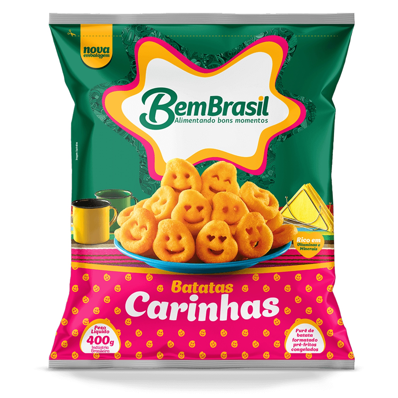 Batata Carinhas 400g