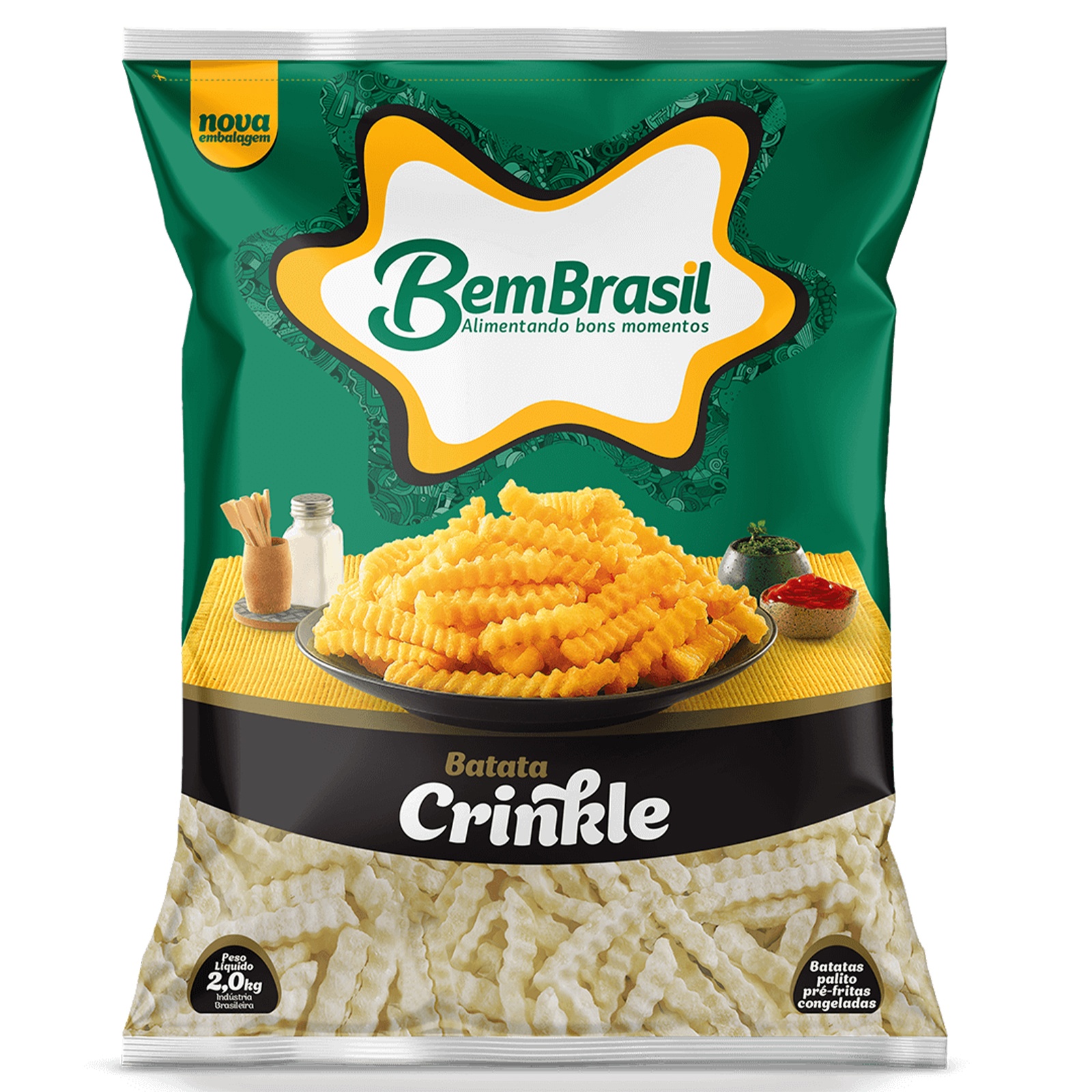 Batata Crinkle 2kg